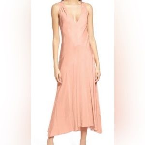 Frame Savannah Dress Pink Clay